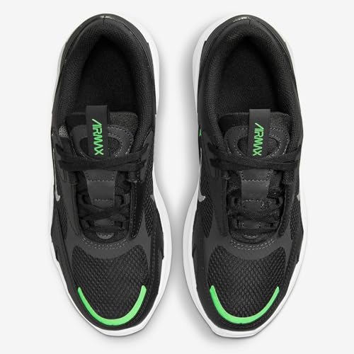 Nike Air Max Bolt Big Kids' Shoes (CW1626-006, Black/Dark Smoke Grey/Green Strike) Size 6.52