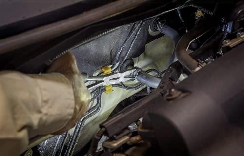 Sata Straight Body Double X-Pliers, With Green Handles & A Long-Nose Design For Access In Tight Spaces - St70711 #TOP4