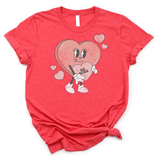 Be Mine Heart Adorable Valentine's Day Shirt for Baby and Toddler Youth Girls and Adults