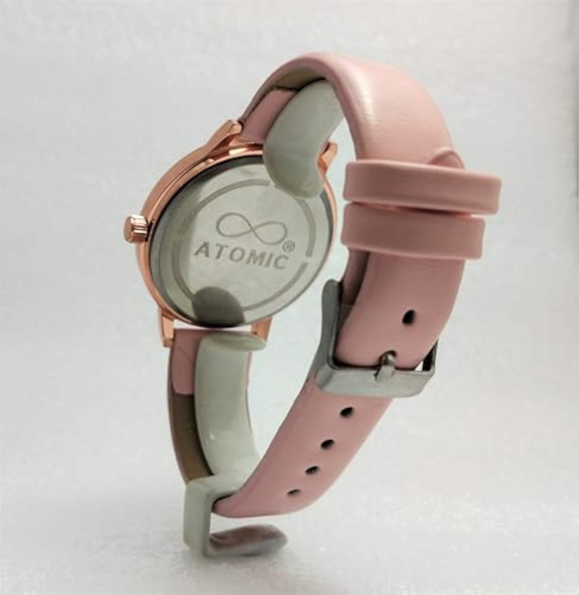 Atomic Elegant BTS Analog Watch for Girls, Rose Gold Edition