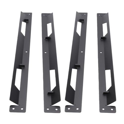 Supports de montage de boîte à outils en métal pour rangement mural StackTech