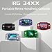 RG34XX Retro Handheld Game Consoles Classic Retro Gaming Console 64G Card Preloaded Games 5000+ rg34xx Portable Gaming Console Linux 64-bit 3500mAh Battery WiFi Bluetooth HD and TV Output Glacier