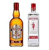 Kit Chivas Regal 12 años Whisky Blended Scotch 750ml + Beefeater London Dry 750 ml