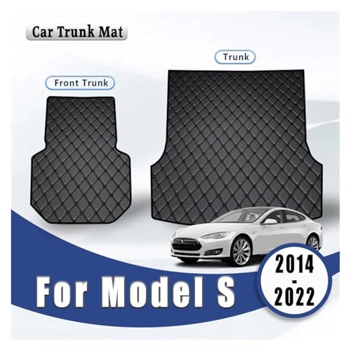 Tapis de coffre Tesla Model S anti-saleté évite les taches de liquide arrière