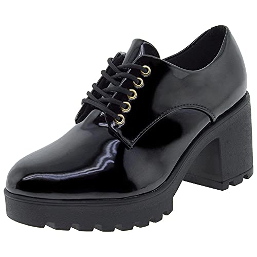 Sapato Feminino Oxford Vizzano - 1294100 Vinho 38