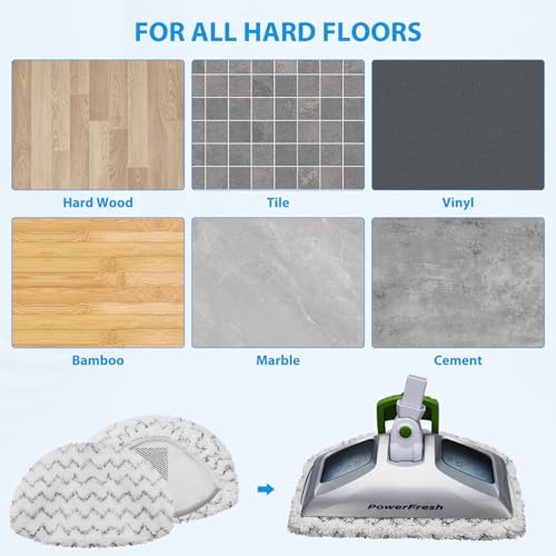 Image of 6 Pack Steam Mop Replacement Pads Washable for Bissell Powerfresh