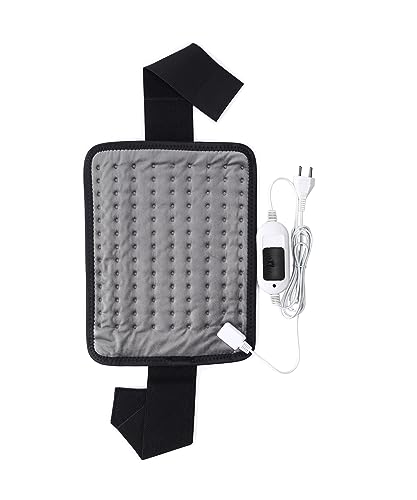 Image of MCP Healthcare Velvet Heat Therapy Electric Heating Pad: Targeted Pain Relief for Aches & Pains - Auto Temp Control, Plush Cover, Fast Recovery - The Ultimate Solution