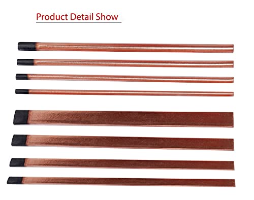 TEN-HIGH Carbon arc gouging Carbon Rod Cylinder 10mm,Length 355mm, Quantity 10pcs, 10mm*355mm - Image 4