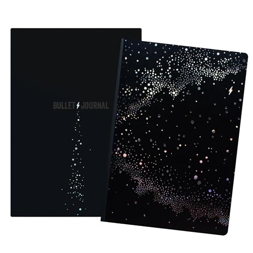 LEUCHTTURM1917 The Official Bullet Journal Artist Edition 2024 - Designed by Sarita Walsh - Notebook Built for BuJo with Gold Accents and Gilding - BuJo Pocket Guide Included