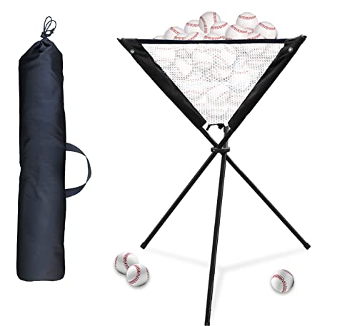 Gagalileo Ball Caddy, Baseball Caddy, Softball Ball Caddy, Hold Baseballs Or Softballs For Pitching Or Batting Practice, Training,Holds Up To 60 Baseballs,Instant Setup #TOP7