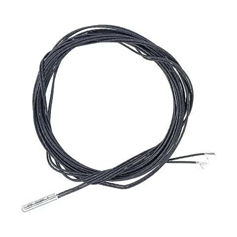 Platinum RTD Pt1000 Sensor by Slice Engineering | for 3D Printers | Measure Up to 500 °C | Comes with 2 Meters of Cable | 15 x 3 mm Sensor Cartridge Cover