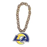 Aminco NFL Los Angeles Rams Team Fan Chain, Gold