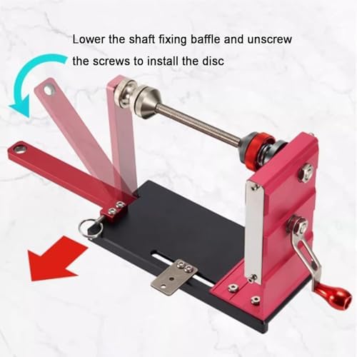 Fishing Line Spooler, Reel Spooler,Adjustable Fishing Line Winder Spooler Machine, Spincast Fishing Reel Winder, Screw Length 220mm