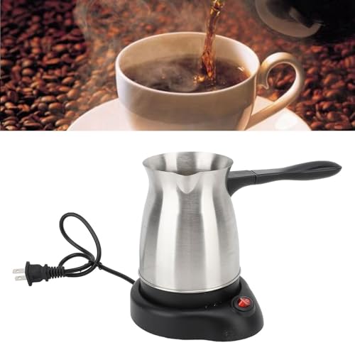 Cafetera eléctrica turca de acero inoxidable 600ml miniatura 4