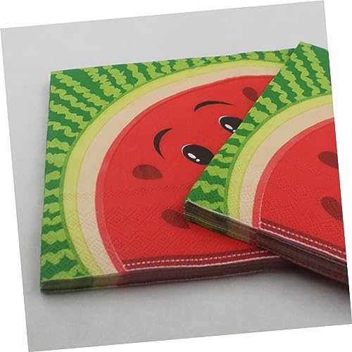 Healvian 20 Pçs Desenhos Animados Guardanapos De Aniversário Guardanapos De Aniversário Festa De Ani