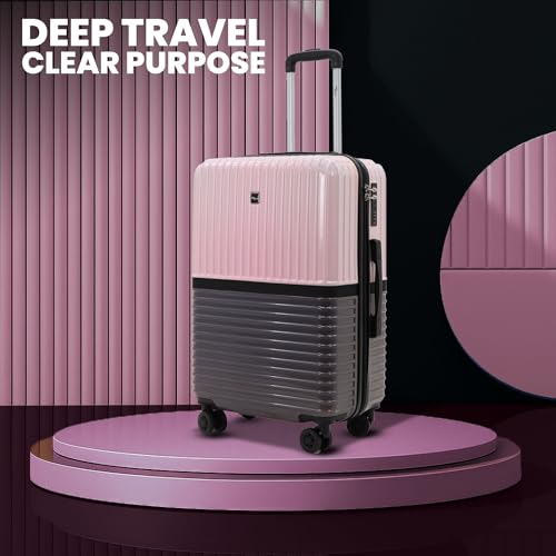 Image of Istanbul Polycarbonate Trolley Bag Set-3 |Lightweight | Hard Shell | Lightweight Hard Shell Luggage, 8 Spinner Wheels, TSA-Type Lock, Dual-Tone Design