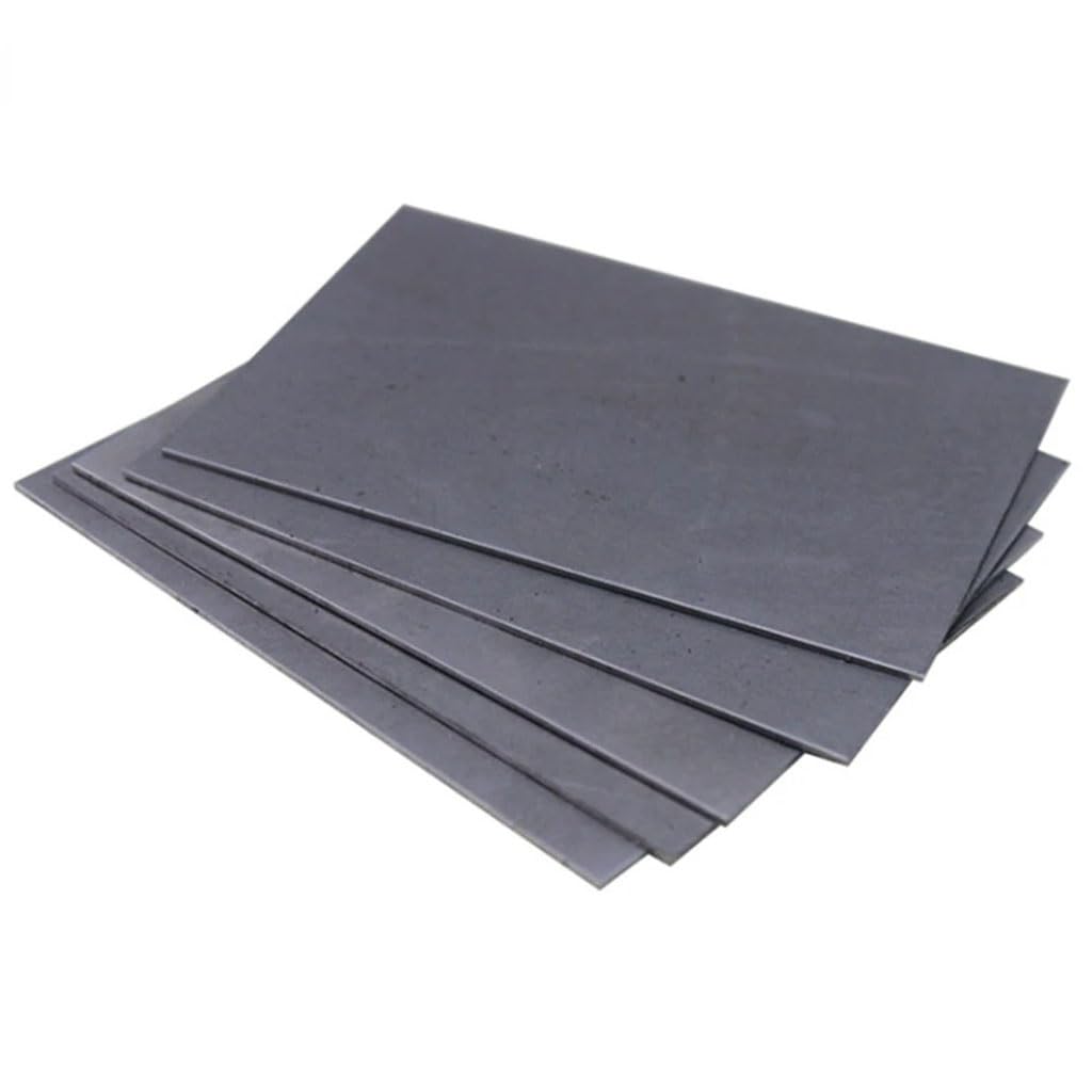 2 Stück A3-Eisenblech, Dicke 0,5 Mm, 0,6, 0,8, 1, 1,2 Mm, 1,5, 2, 3 Mm Eisenplatte for CNC-Rahmenmodellform, DIY-Konstruktion, Eisenpolster(100mm*200mm*2mm)