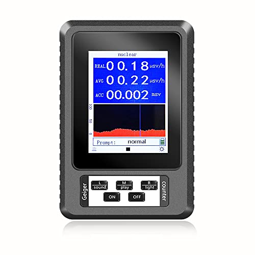 Détecteur de radiations nucléaires écran LCD pour mesure bêta gamma X