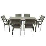 🌞 Tavolo misure 156X78 CM H.74 CM - Poltrona misure 62X56 CM H.89 CM.