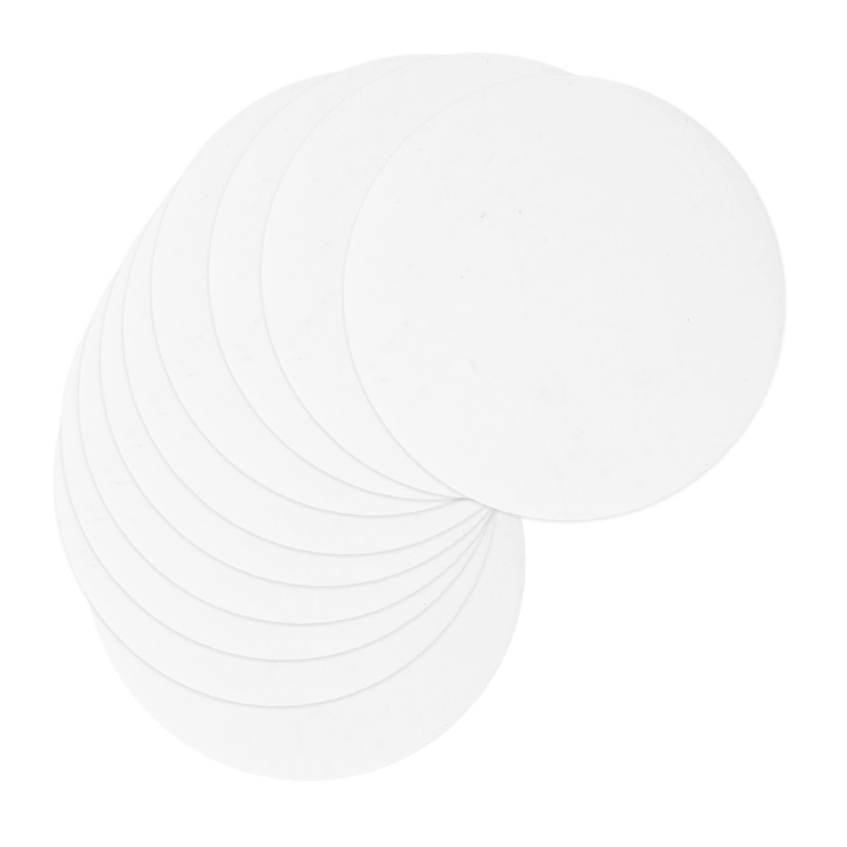 Cabilock 10pcs DIY Sublimation Aluminum Sheets Blank Sublimation Heat Metal Sheets Paintable Photo Plate for Craft Projects