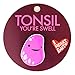 I Heart Guts Tonsil Lapel Pin – You’re Swell Enamel Pin – Get Well Gift for Tonsillectomy Recovery, Throat Surgery Support, Patient Encouragement, ENT Recovery, Nurse & Doctor Appreciation