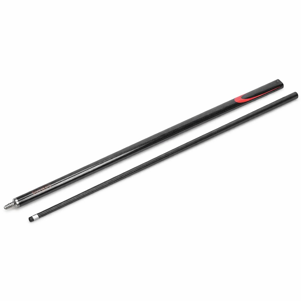 Billard Queue Sticks, Professionelle 9 mm Carbon Billard Queue, Hochwertiger Pool Queue Stick für Snooker und Billard (Carbonfaser)