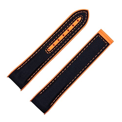 Strap Omega Seamaster en nylon et caoutchouc premium avec fermoir déployant élégant
