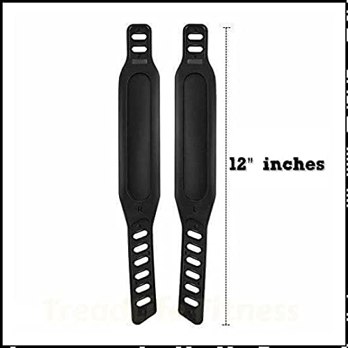 TreadLife フィットネス エクササイズ バイク ペダルストラップ エクストラロング ノーチラスバイク対応 1組