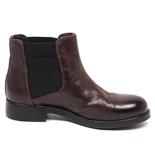 HUNDRED 100 E0448 Beatles Donna Brown Vintage Boot Shoe Woman – Image 2