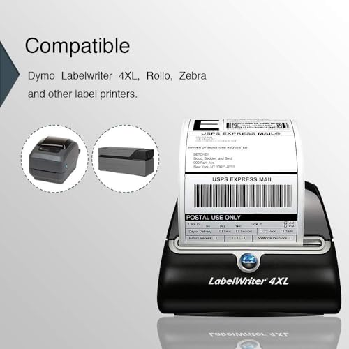 image for BETCKEY - Compatible DYMO 1744907 (4