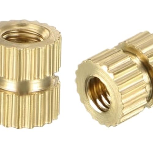 ���[���b�g�˂��C���T�[�g�i�b�g M3 X 5/6mm (L) X 4/5/5.4mm (OD) �߂˂��^�J���ߍ��݃i�b�g�^�J�f�ރS�[���h 40 ��(Size 3)