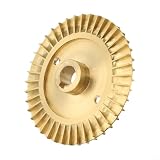 Giranti in ottone per sistemi di pompaggio, con funzionalità autoadescante e doppia faccia per un uso affidabile (OD78 mm ID12 mm)
