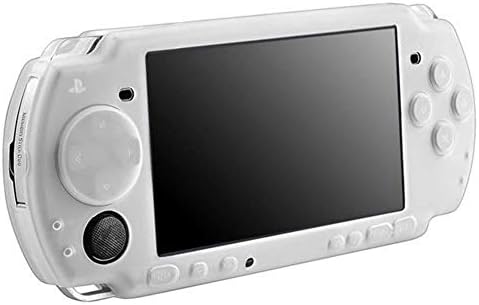 Protective Soft Rubber Silicone Skin Case Cover for PSP 2000 3000 White image 5