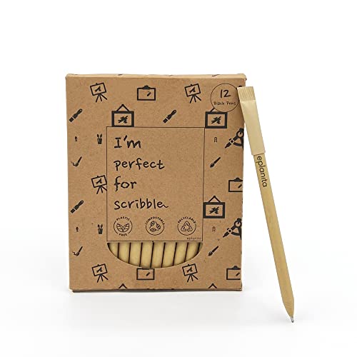 I ?M PERFECT FOR SCRIBBLE Bolígrafos Ecológicos (Paquete de 12),