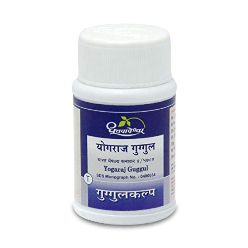 Dhootapapeshwar Shree Dhootpapeshwar Ltd. Yoga Raj Guggul (60 Tab) -Pack Of 2 (B07QL8SD4C) Amazon Price History, Amazon Price Tracker