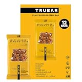TRUBAR Vegan Protein Bar, Saltylicious Almond Love, Gluten Free, Plant Based, High Fiber, Dairy Free, Low Fat, Non GMO, No Sugar Alcohols, 12G Lean Protein, 13G Fiber, Healthy Snack Bars, 12 CT