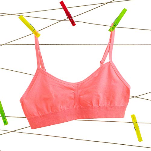 Alyce Intimates Seamless Girls Sports Bra, Pack Of 7 #TOP2