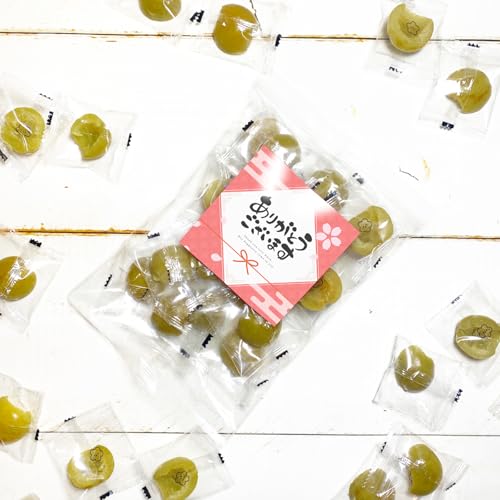 「ありがとうございます」 無着色 手割りカリカリ梅 150g 詰め合わせ 感謝の気持ち お礼 お礼の品 ギフト 梅 おつまみ 個包装 職場