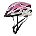 LIVLOV Casco Bicicleta Mujer Certificado CE, Casco Bicicleta Adulto Ajustable 56-62 cm, Casco de Bicicleta de Montaña con Visera Extraíble y Acolchado