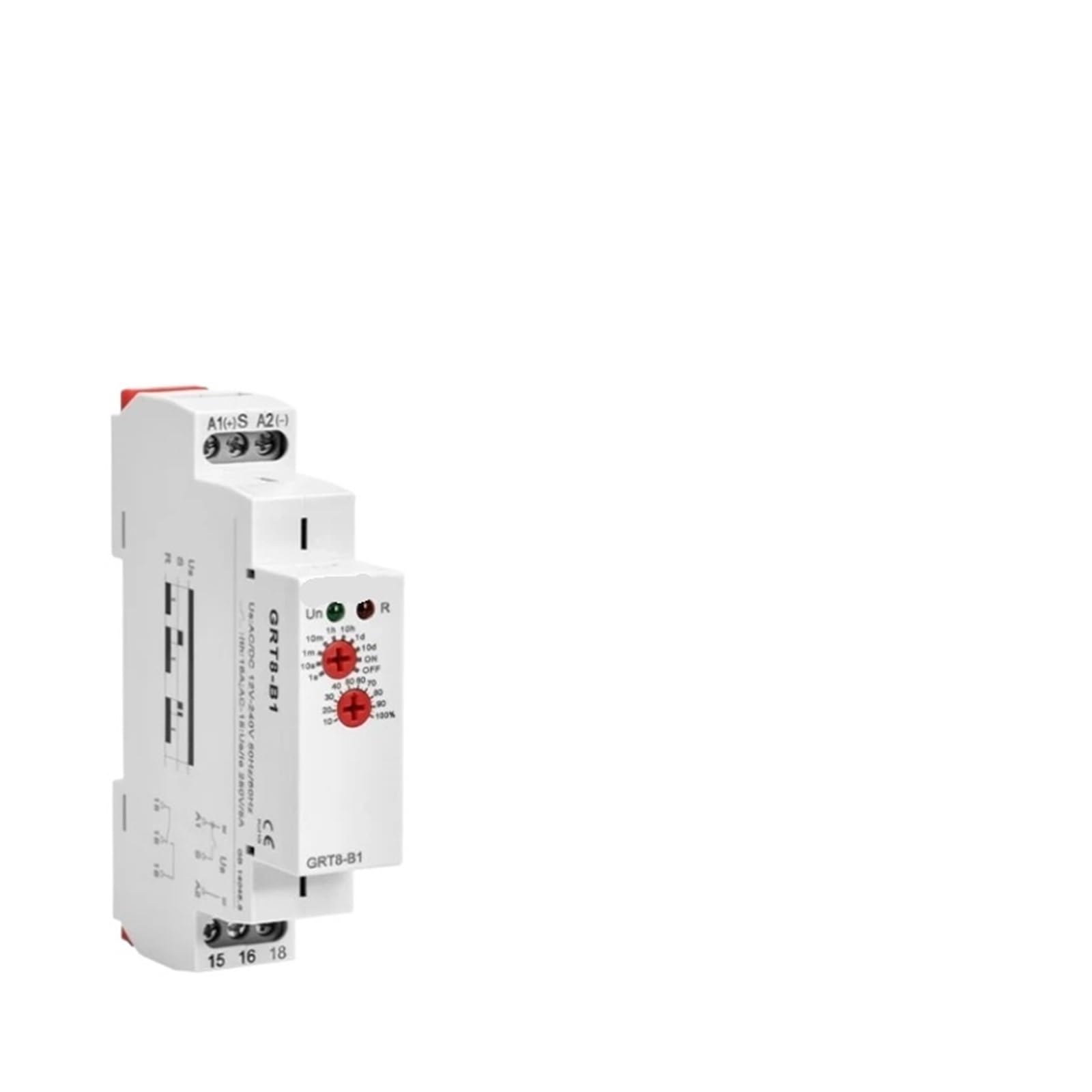 OSHZIKJII Relay 16A AC230V OR AC/DC12-240V(GRT8-A2-AC230V)