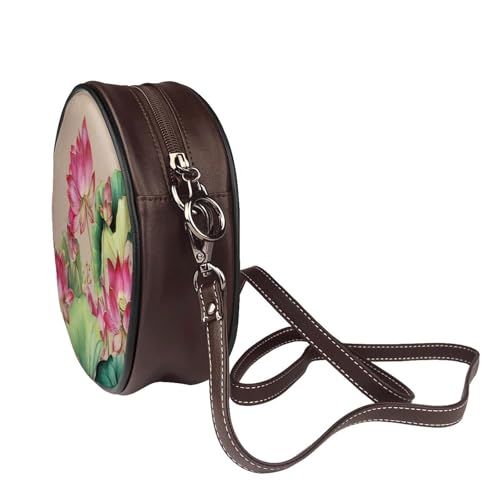 Sac à main circulaire avec sangle réglable une idée cadeau poétique - 3