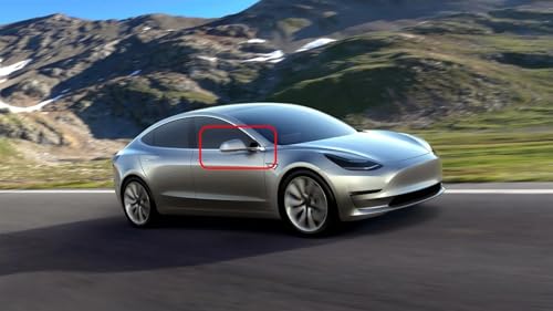 Boîtier de rétroviseur cassé Tesla Model 3 solution couvercle droit 21-23