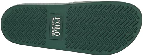 POLO RALPH LAUREN Mens Slide Sandals, Forest Green, 12 US | Image 3