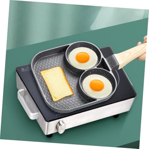 Poêle à œufs antiadhésive compartimentée pour éviter de mélanger les saveurs - 6