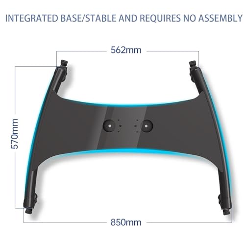 Soporte móvil para TV con ruedas ajustable para pantallas 32-70'' miniatura 7