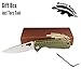 Honey Badger L/R Leaf Camping Knife, Medium, Green