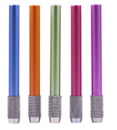 Ocharzy Aluminum Pencil Extender Holder Art Writing Drawing Lengthener (Mix)