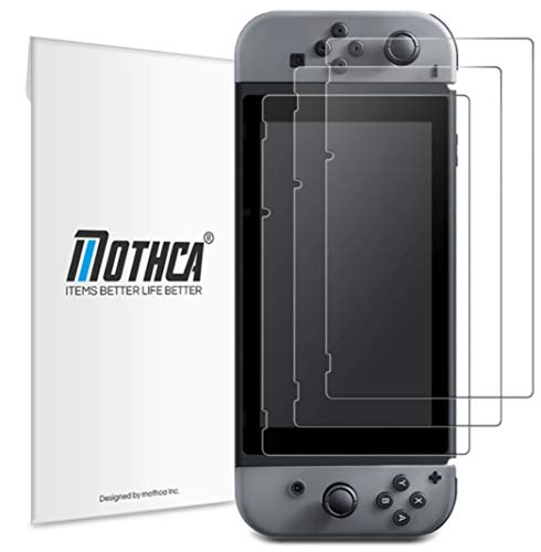 nintendo switch (3 Pack) screen protector mothca matte full coverage anti-glare transparent film 0.1mm anti-fingerprint anti-scratch protective screen guards cover anti-bubble