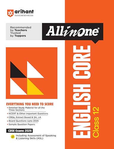All in one English Core Class 12 (CBSE Exams 2026)