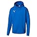 Produktbild PUMA Herren Liga Casuals Hoody Sweatshirt, blau(Electric Blue Lemonade-puma white), L